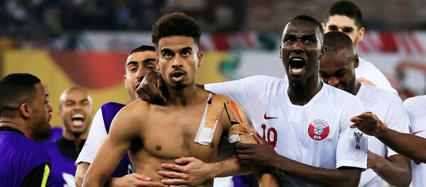 نهائي كأس آسيا بين منتخب قطر أمام اليابان - سبوتنيك عربي