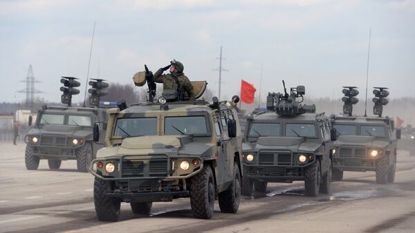 عربات مدرعة روسية - سبوتنيك عربي