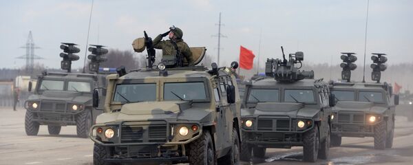 عربات مدرعة روسية - سبوتنيك عربي