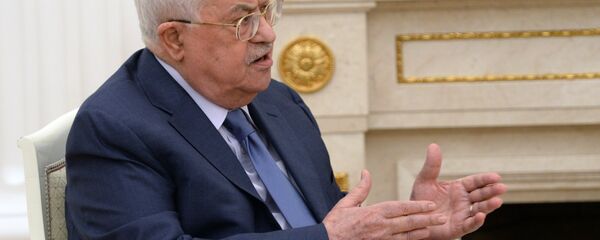 الرئيس الفلسطيني محمود عباس في موسكو، 14 يوليو/ تموز 2018 (صورة أرشيفية) - سبوتنيك عربي