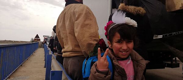 عودة اللاجئين، النازحين، المهجرين،من مخيمات الأردن إلى الرقة وريف دمشق، سوريا - سبوتنيك عربي