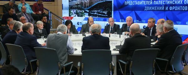 حوار فلسطيني فلسطيني في موسكو، 13 فبراير/ شباط 2019 - سبوتنيك عربي