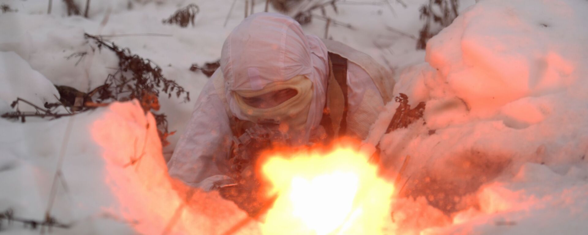 مناورات القوات الخاصة الروسية في حقل دوبروفكا في منطقة بسكوف الروسية - سبوتنيك عربي, 1920, 06.03.2023