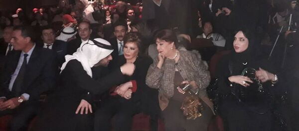 الممثلتان المصريتان رجاء الجداوي وصفية العمري في احتفالية وزارة الثقافة المصرية الخاصة باليوم الإماراتي لـ أصحاب الهمم - سبوتنيك عربي