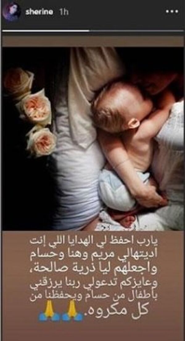 منشور شيرين عبد الوهاب على إنستغرام - سبوتنيك عربي