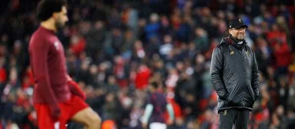 محمد صلاح في مباراة ليفربول وبايرن ميونخ في دوري أبطال أوروبا محمد صلاح في مباراة ليفربول وبايرن ميونخ في دوري أبطال أوروبا - سبوتنيك عربي