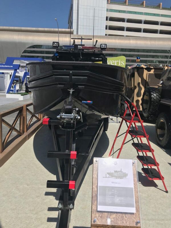 ستريت مارين الإماراتية تعرض لأول مرة القارب المدرع تريتون في آيدكس ستريت مارين الإماراتية تعرض لأول مرة القارب المدرع تريتون في آيدكس - سبوتنيك عربي