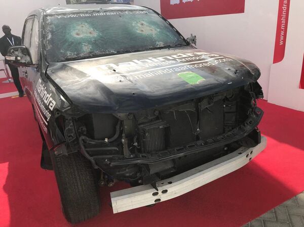 سيارات ماهيندرا الإمارات المدرعة في آيديكس 2019 - سبوتنيك عربي