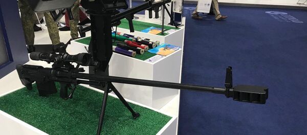 بندقية القنص الروسية 6 في 7 إم الجديدة في آيديكس 2019 - سبوتنيك عربي