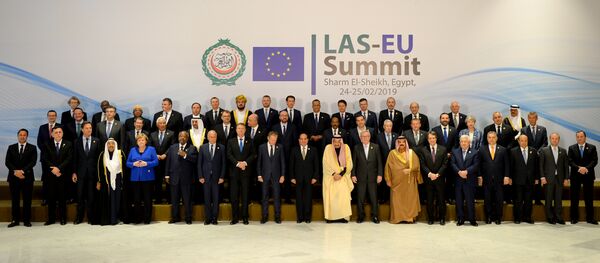 قمة الاتحاد الأوروبي - جامعة الدول العربية - سبوتنيك عربي