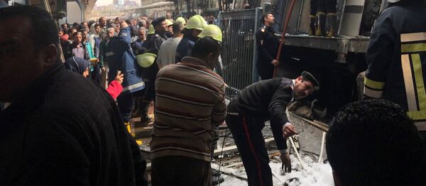 انفجار في محطة قطارات رمسيس في مصر - سبوتنيك عربي