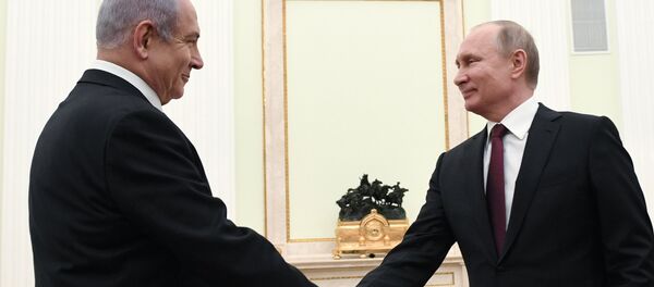 الرئيس الروسي فلاديمير بوتين ورئيس الوزراء الإسرائيلي بنيامين نتنياهو الرئيس الروسي فلاديمير بوتين ورئيس الوزراء الإسرائيلي بنيامين نتنياهو - سبوتنيك عربي