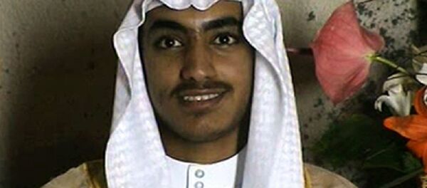 In this image from video released by the CIA, Hamza bin Laden is seen as an adult at his wedding - سبوتنيك عربي