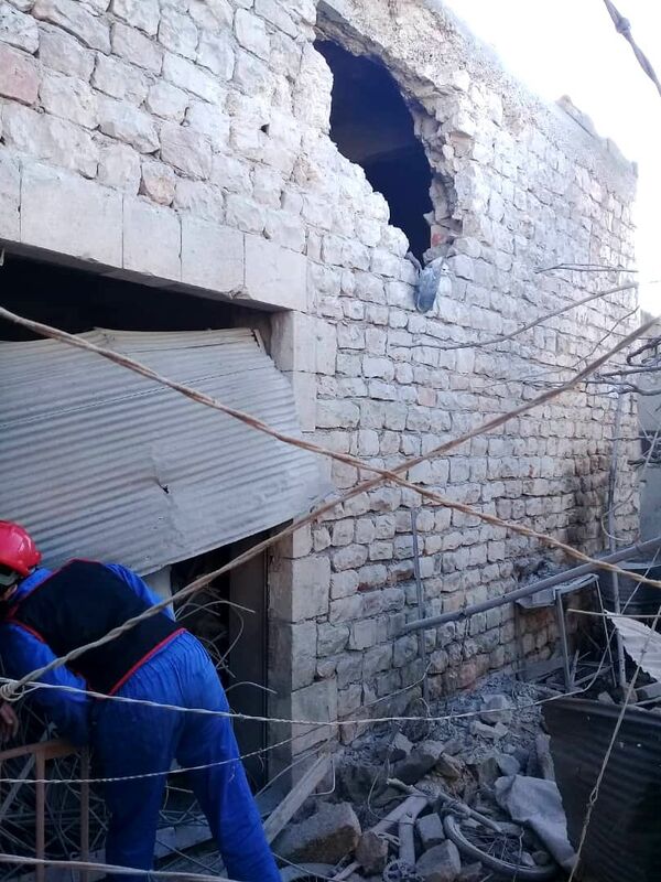 دمار كبير جراء قصف عنيف لتنظيم القاعدة على محردة وسط سوريا - سبوتنيك عربي