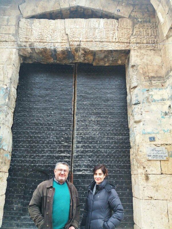 الحفيدة سونا تاتويان و الباحث علاء السيد  - سبوتنيك عربي