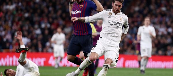 مباراة كلاسيكو الأرض بين ريال مدريد وبرشلونة - سبوتنيك عربي