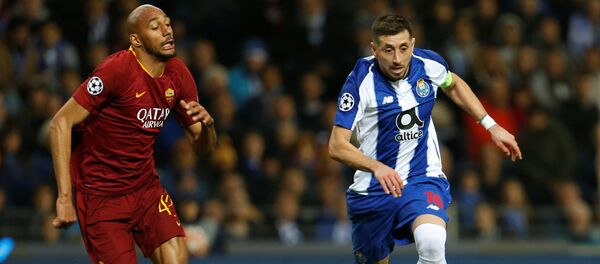 مباراة روما و بورتو في دوري أبطال أوروبا - سبوتنيك عربي