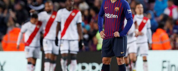 فيليب كوتينيو خلال مباراة برشلونة وايو فاليكانو فيليب كوتينيو خلال مباراة برشلونة وايو فاليكانو - سبوتنيك عربي