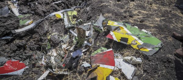 تحطم طائرة بوينغ Ethiopian Airlines  في إثيوبيا، 10 مارس/ آذار 2019 - سبوتنيك عربي