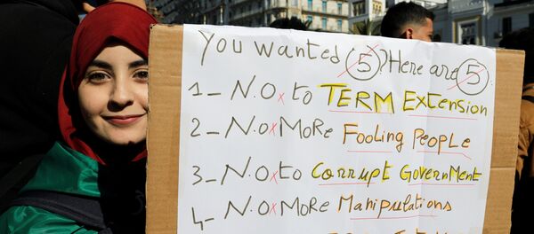 الاحتجاجات في الجزائر - سبوتنيك عربي