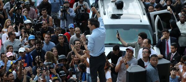 زعيم المعارضة الفنزويلية خوان غوايدو زعيم المعارضة الفنزويلية خوان غوايدو - سبوتنيك عربي