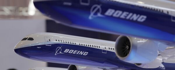 شعار شركة بوينغ الأمريكية العملاقة - سبوتنيك عربي