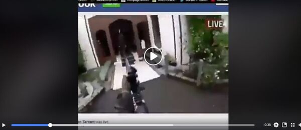 إطلاق نار داخل مسجدين في نيوزيلندا إطلاق نار داخل مسجدين في نيوزيلندا - سبوتنيك عربي