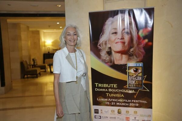 المنتجة التونسية درة بوشوشة في مهرجان الأقصر للسينما الأفريقية الثامن - سبوتنيك عربي