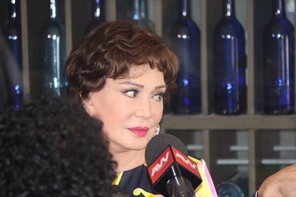 الفنانة المصرية لبلبة في مهرجان الأقصر للسينما الأفريقية الثامن - سبوتنيك عربي