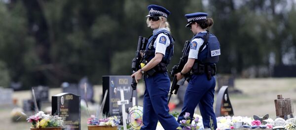 حداد في نيوزيلندا، الهجوم الإرهابي على المسجدين في كرايست تشيرتش، 18 مارس/ آذار 2019 - سبوتنيك عربي