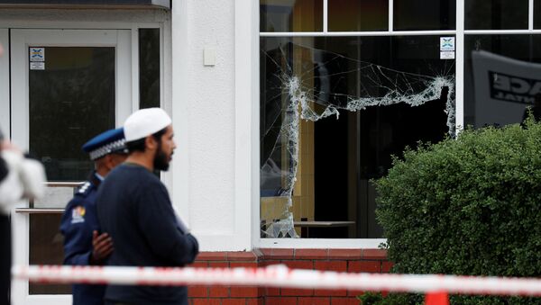 حداد في نيوزيلندا، الهجوم الإرهابي على المسجدين في كرايست تشيرتش، 18 مارس/ آذار 2019 - سبوتنيك عربي