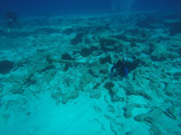 مرساوات أثرية في مرسى باجوش بالساحل الشمالي الغربي بالقرب من مدينة مرسى مطروح - سبوتنيك عربي