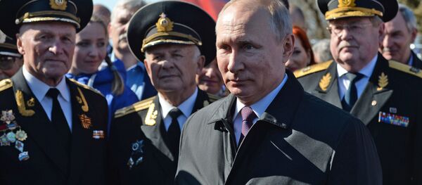 زيارة الرئيس فلاديمير بوتين إلى القرم - سيفاستوبل 18 مارس/ آذار 2019 زيارة الرئيس فلاديمير بوتين إلى القرم - سيفاستوبل 18 مارس/ آذار 2019 - سبوتنيك عربي