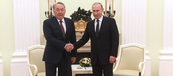 نزارباييف وبوتين - سبوتنيك عربي