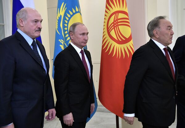 بوتين نزارباييف لوكاشينكو - سبوتنيك عربي