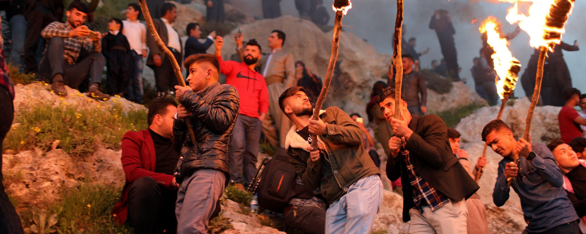  احتفالات الأكراد بعيد النيرزو (النوروز) في كردستان العراق، 20 مارس/ آذار 2019 - سبوتنيك عربي, 1920, 20.03.2021