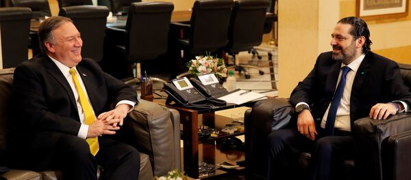 الحريري يلتقي بومبيو في بيروت - سبوتنيك عربي