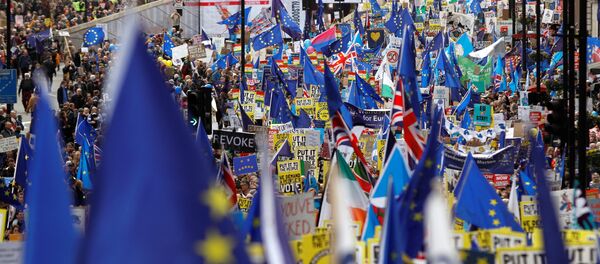 مسيرة حاشدة للمطالبة باستفتاء جديد على بريكست - سبوتنيك عربي