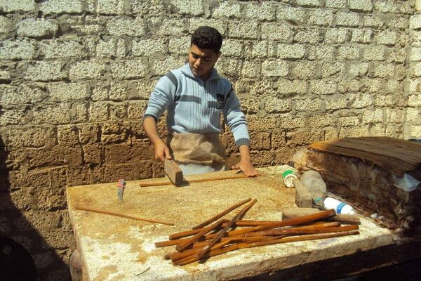  صناعة أوراق البردي في مصر - سبوتنيك عربي