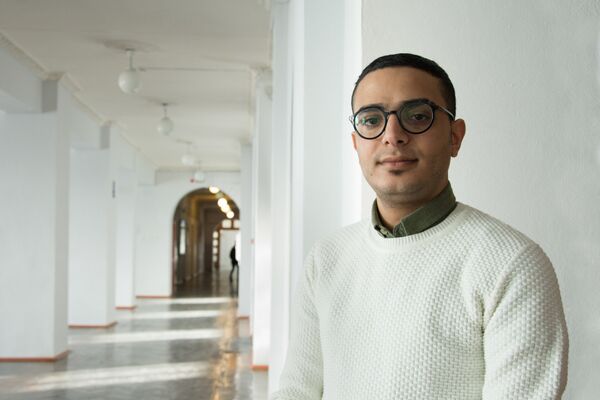 أسامة الزبيدي، طالب من اليمن في جامعة جنوب الأورال - سبوتنيك عربي