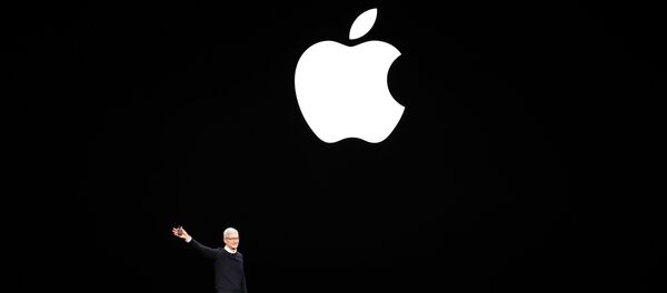 مؤتمر شركة أبل الأمريكية بحضور رئيسها تيم كوك - سبوتنيك عربي