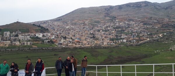 وقفة القنيطرة قرب منطقة الفصل، الجولان، سوريا 25 مارس/ آذار 2019 - سبوتنيك عربي