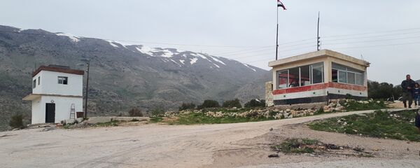 وقفة القنيطرة قرب منطقة الفصل، الجولان، سوريا 25 مارس/ آذار 2019 - سبوتنيك عربي