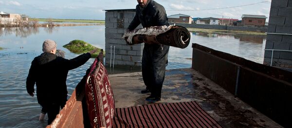 إيران - المناطق المنكوبة إثر السيول الهائلة التي غمرت البلدات الإيرانية، 22 مارس/ آذار 2019 - سبوتنيك عربي