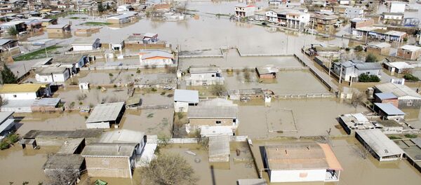 إيران - المناطق المنكوبة إثر السيول الهائلة التي غمرت البلدات الإيرانية، 22 مارس/ آذار 2019 - سبوتنيك عربي