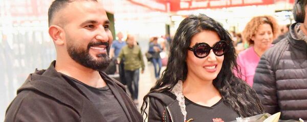 سمية الخشاب وأحمد سعد - سبوتنيك عربي