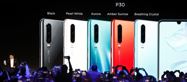 شركة هواوي الصينية تطلق هاتفي بي 30 وبي 30 برو في العاصمة الفرنسية باريس/ 26 مارس/آذار 2019 - سبوتنيك عربي