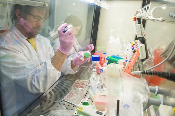 الباحث ألكسندر كاغانسكي رئيس مركز الطب الجيني المتجدد في جامعة الشرق الأقصى الفيدرالية - سبوتنيك عربي