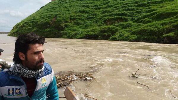 خيري الجبوري، أحد أعضاء فريق الباحثين عن مفقودي العبارة - سبوتنيك عربي