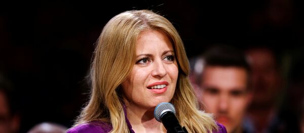 سوزانا تشابتوفا الفائزة برئاسة سلوفاكيا - سبوتنيك عربي